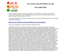 Tablet Screenshot of oiu.com